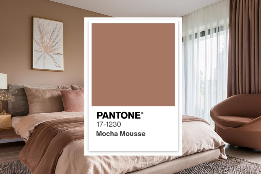 Harmonia e Estilo: Explore o Pantone Mocha Mousse 2025