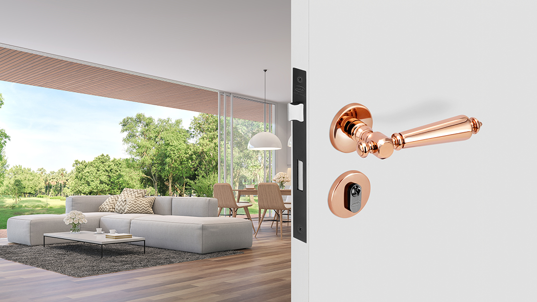 Linha Roi no cobre brilhante, pura  elegância