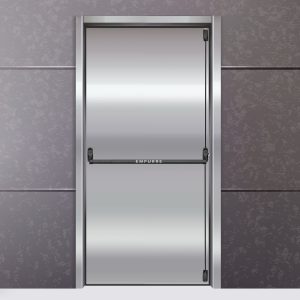 Barras Antipânico | BARRA ANTIPANICO SIMPLES PB - PINTADO PRETO BRILHANTE
